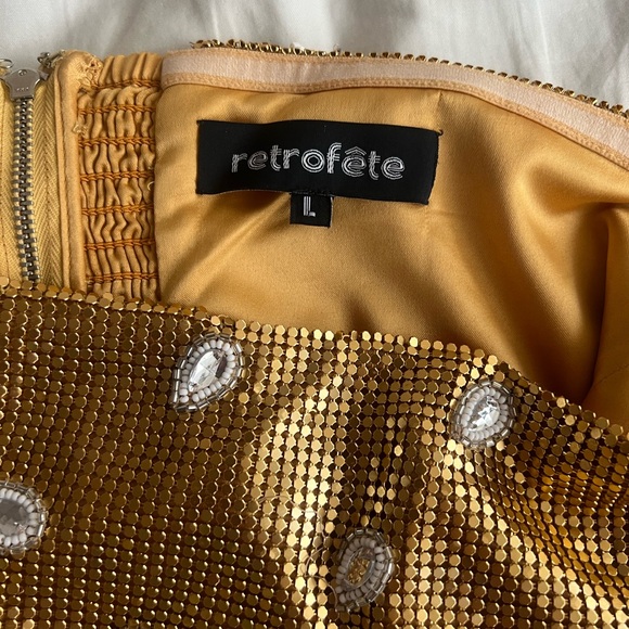 Retrofete Milos Chainmail bandana top - Picture 3 of 6